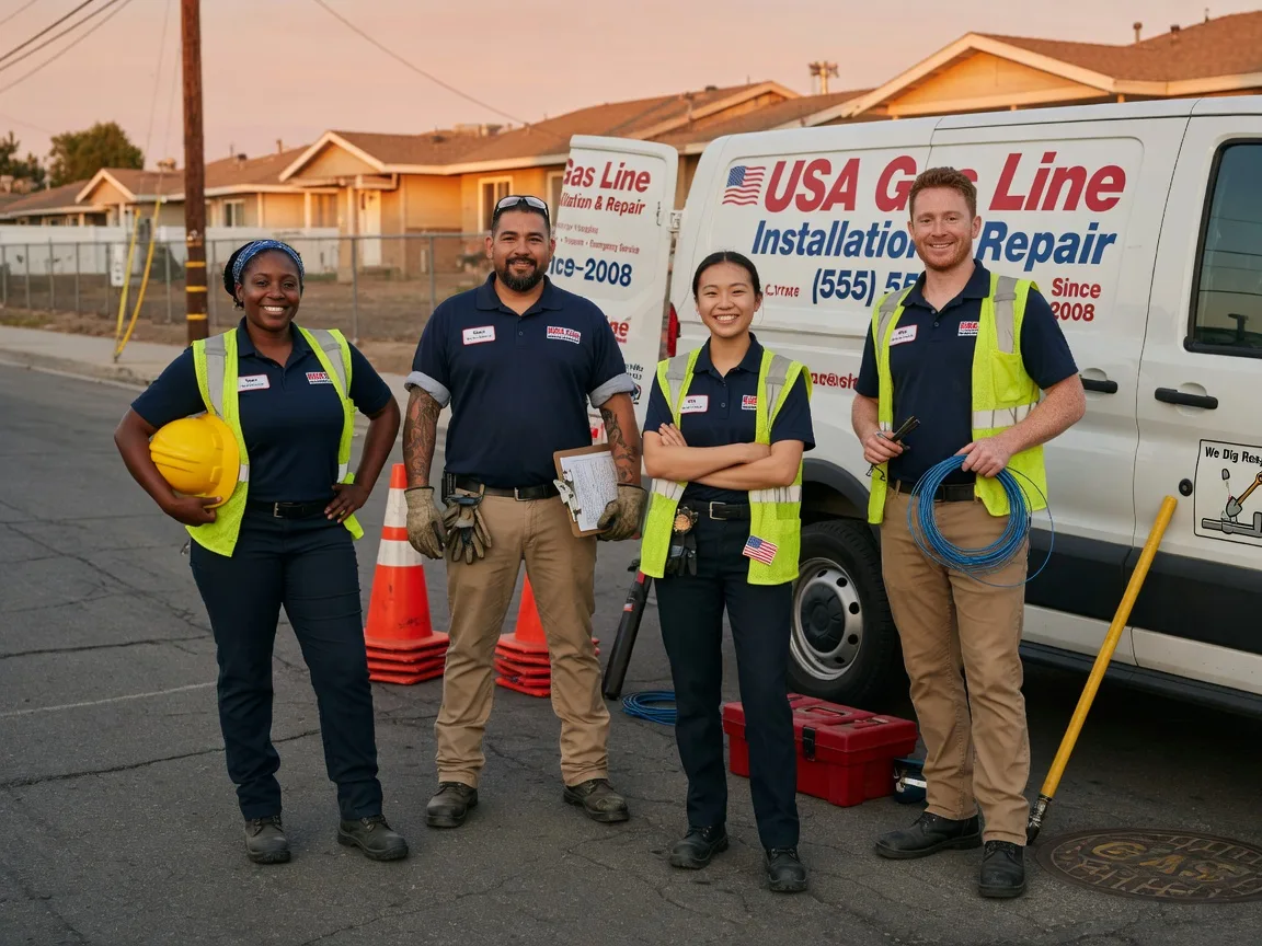 Gas Line Installation company in Naponee, NE